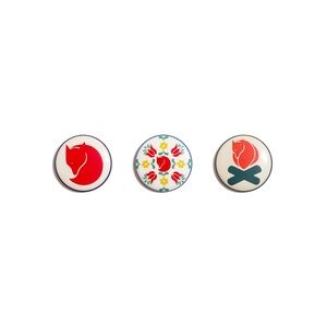 FJÄLLRÄVEN Button Pins (3 pcs)